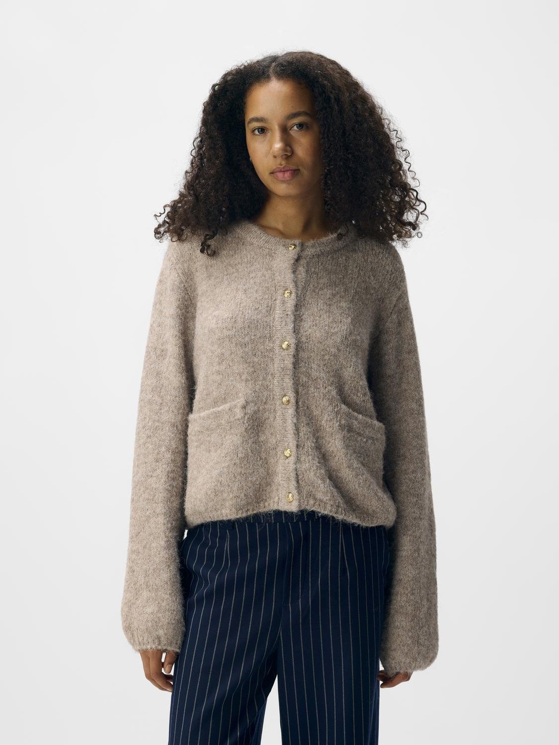 OBJSAGGIA Pullover - Humus - VERO MODA & VILA Bergvik
